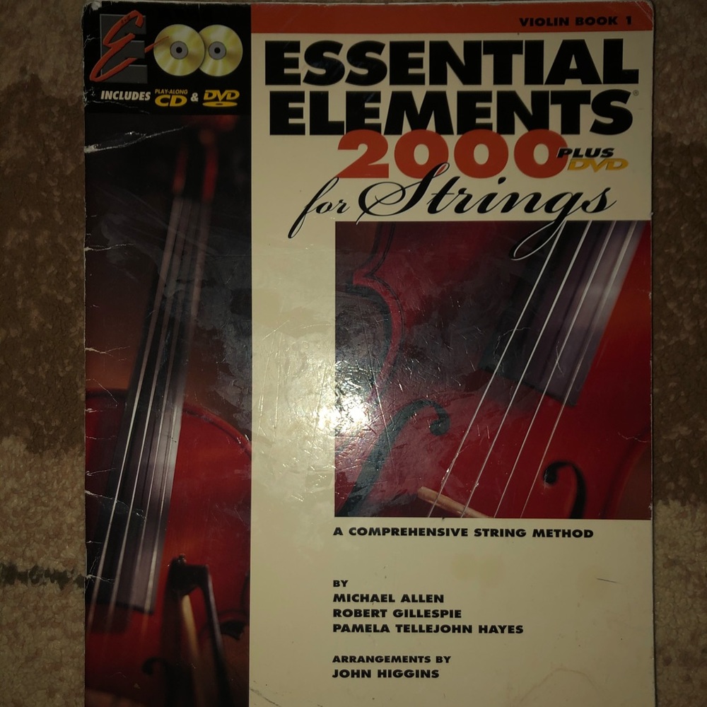 Violin - Book 1 - Essential Elemants